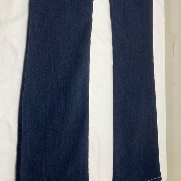 Womens Wrangler 10MWZJK Dark Wash Jeans Sz 0 x 34 Boot Cut - Picture 9 of 15